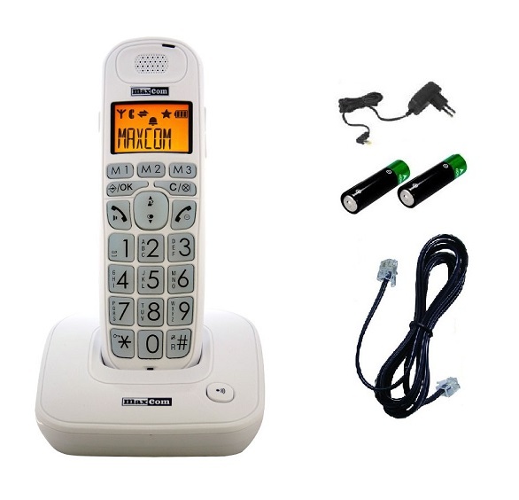 Maxcom Mc6800 - Bezprzewodowy Telefon Stacjonarny