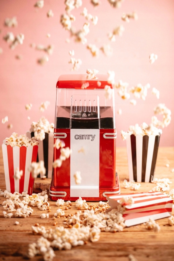 Automat Do Popcornu Maszyna Camry 4480 Beztłuszczu