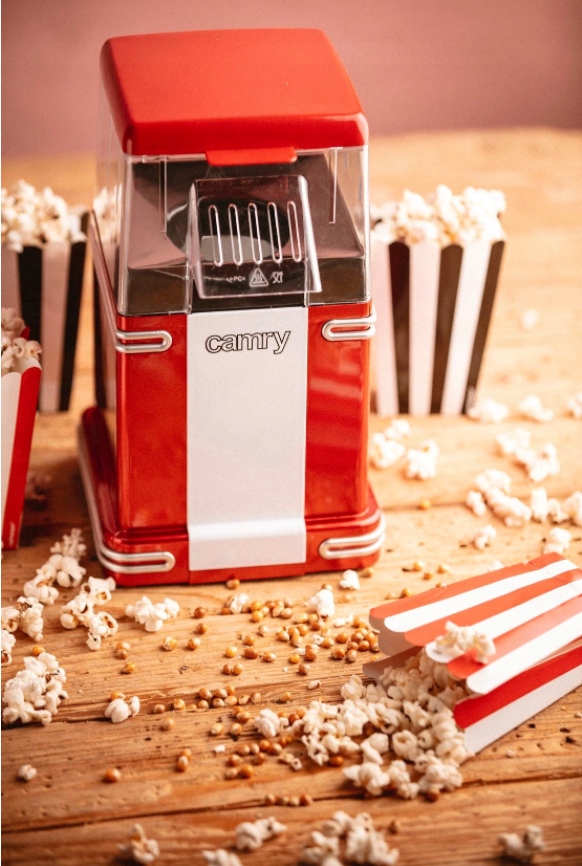 Automat Do Popcornu Maszyna Camry 4480 Beztłuszczu