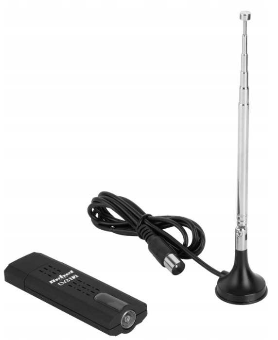 Tuner Cyfrowy Usb Tv Dvb-T2 H.265 Hevc Rebel