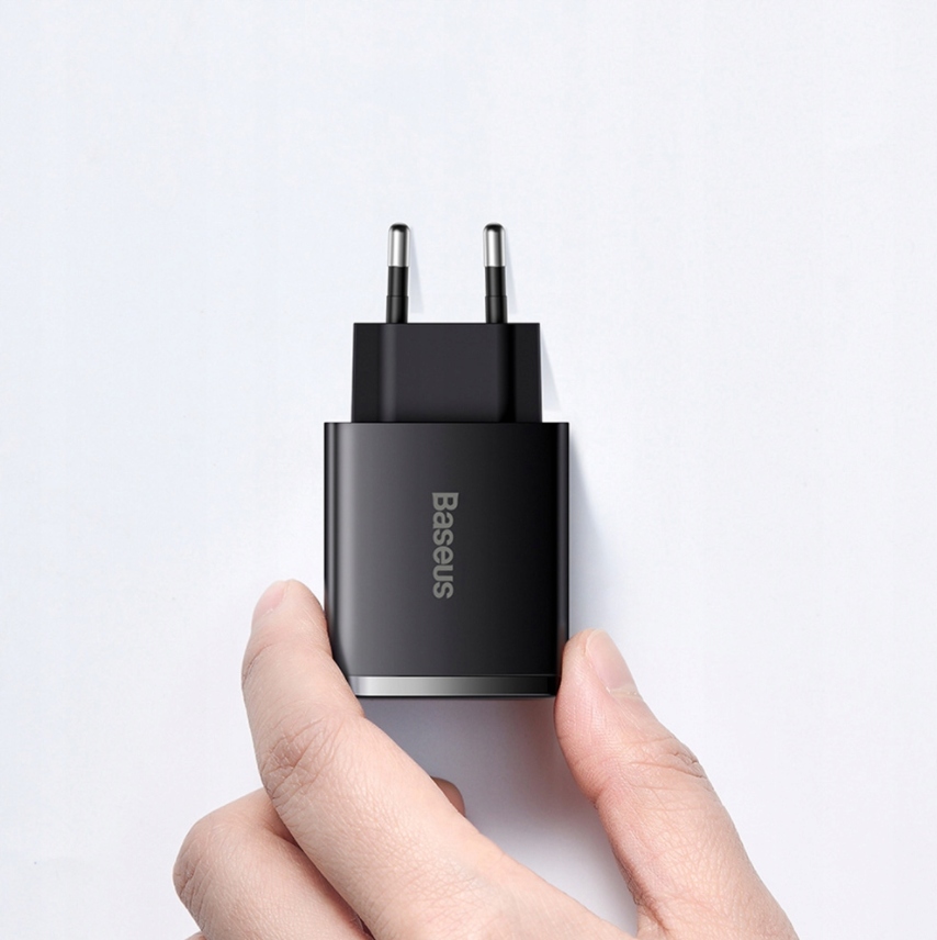 Baseus Ładowarka Sieciowa Usb Usb-C Qc 3.0 Pd 30W