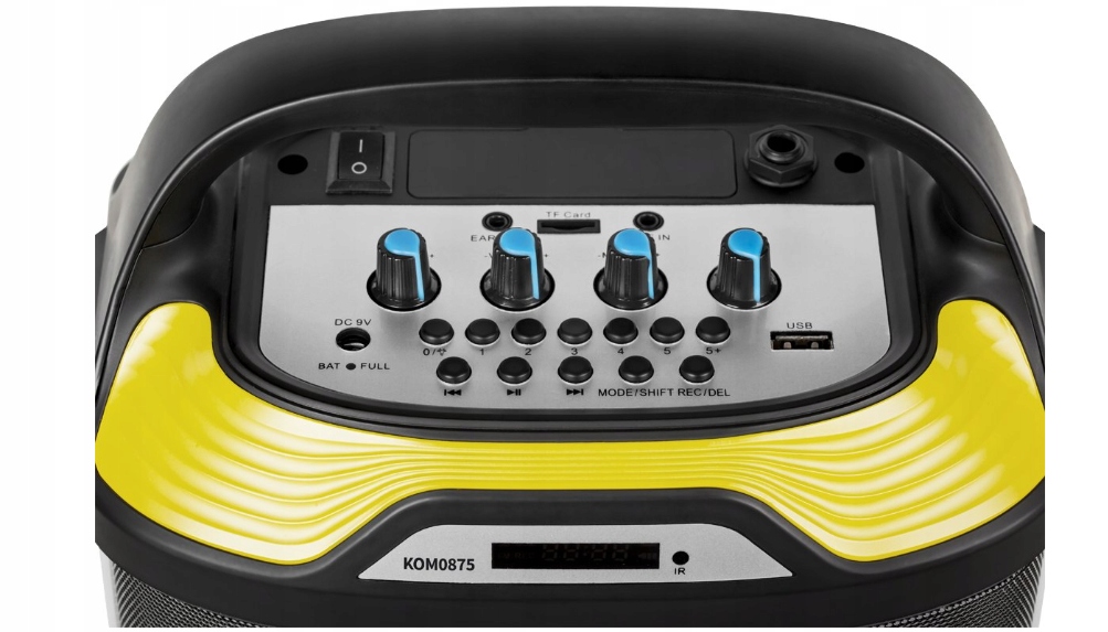 Przenośny Zestaw Głośnikowy, Mp3, Bt, Fm, Karaoke