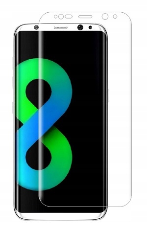Szkło Hartowane 3D Do Samsung S8 Cały Ekran