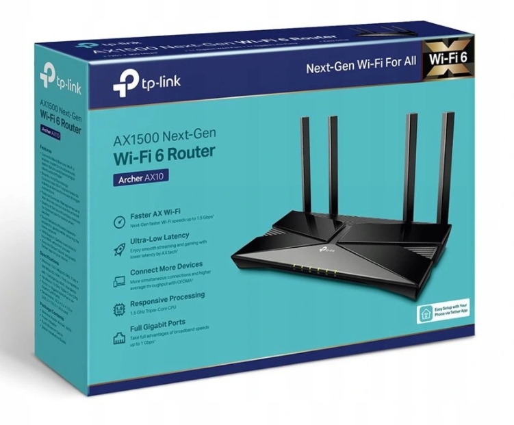 Router Tp-Link Archer Ax10 Wi-Fi 6