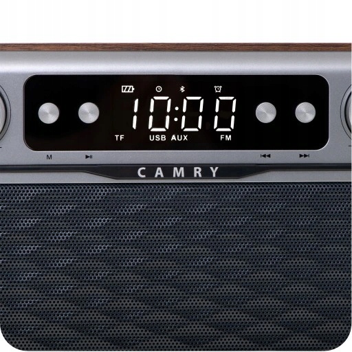 Radio Kuchenne Retro Drewniane Bluetooth Usb Fm Sd