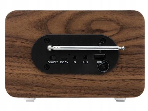 Radio Kuchenne Retro Przenośne Bluetooth Fm Aux