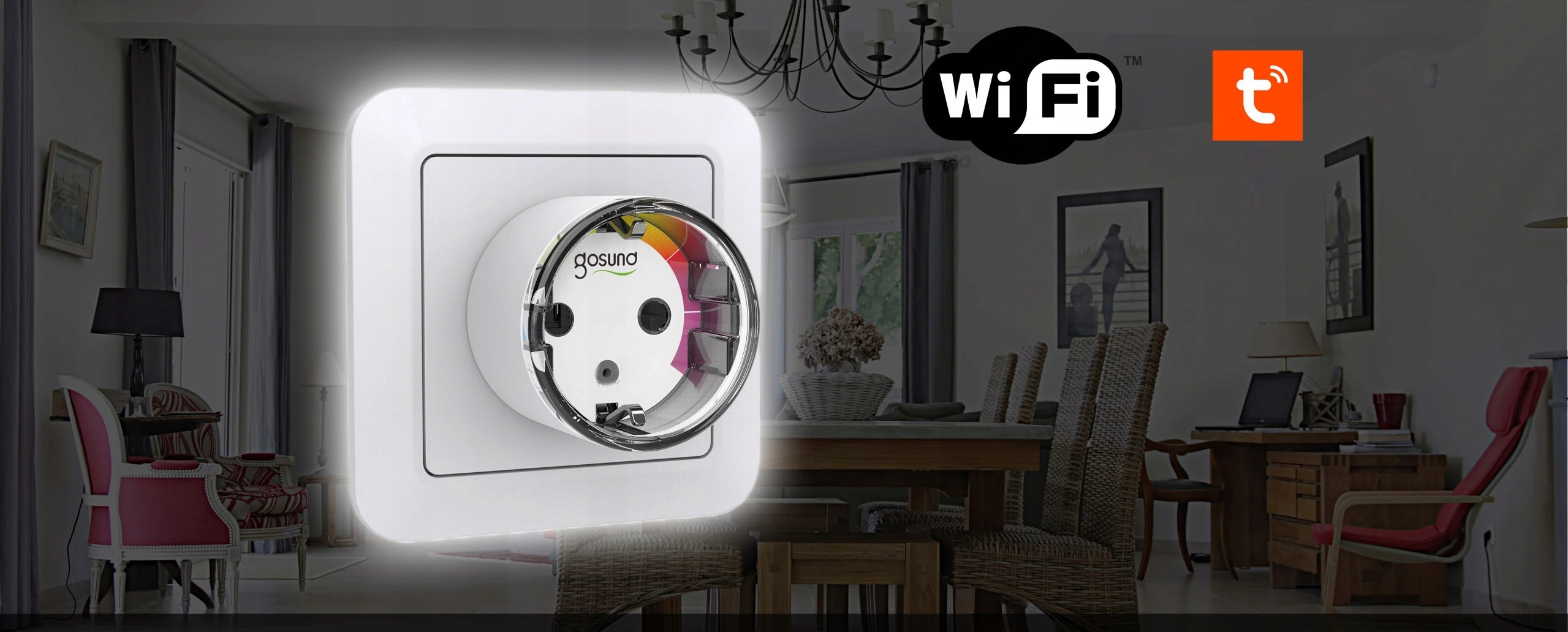 Gosund Ep2 Inteligentne Gniazdko Wifi Tuya Android