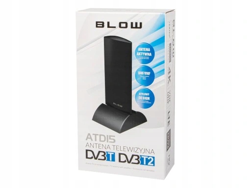Antena Aktywna Dvb-T Blow Pokojowa Tv 4K Mux-8 Lte