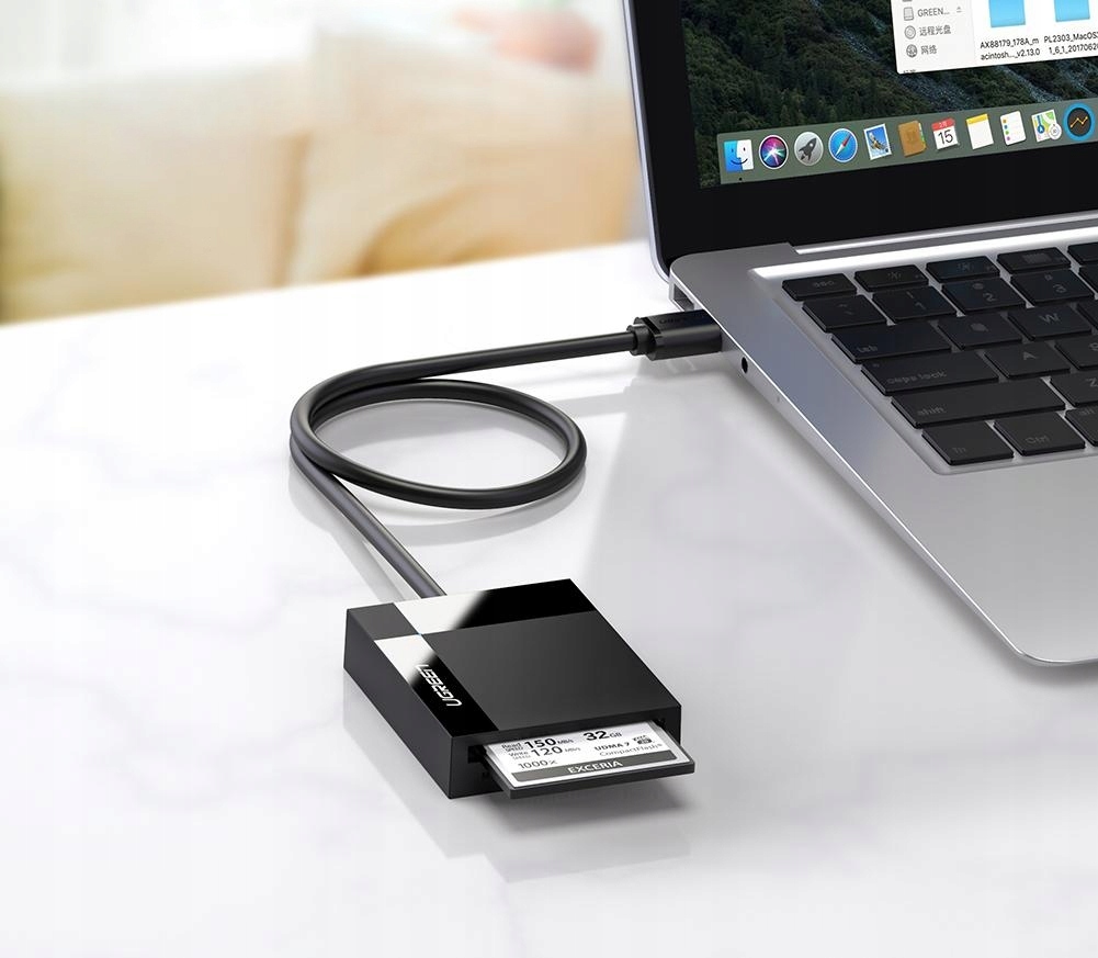 Ugreen Adapter Czytnik Kart Sd Micro Cf Tf Usb 3.0