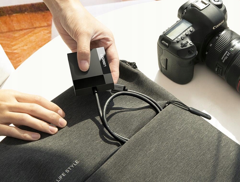 Ugreen Adapter Czytnik Kart Sd Micro Cf Tf Usb 3.0