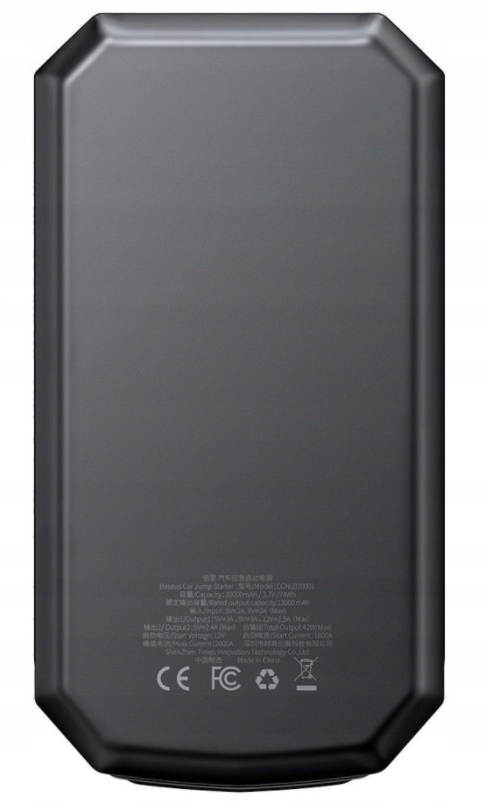 Baseus Booster Power Bank 20000Mah 2000A