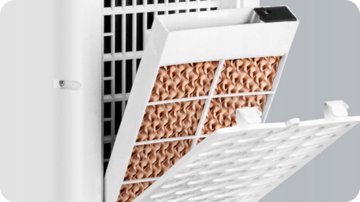 Klimator Przenośny Wodny 3W1 Nawilża Chłodzi