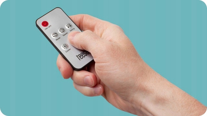 Klimator Przenośny Wodny 3W1 Nawilża Chłodzi