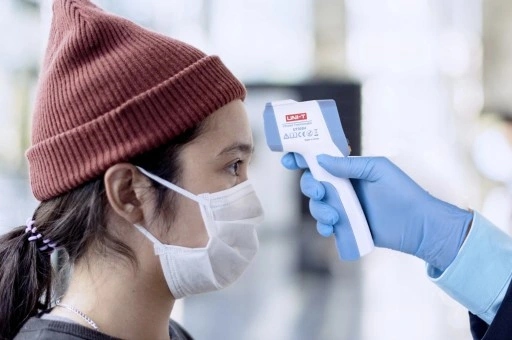 Lekarski Termometr Bezdotykowy Na Podczerwień Lcd