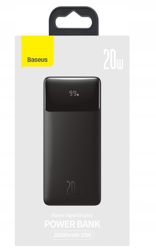 Baseus Power Bank 20000Mah 3X Usb Usb-C Pd 15W 3A