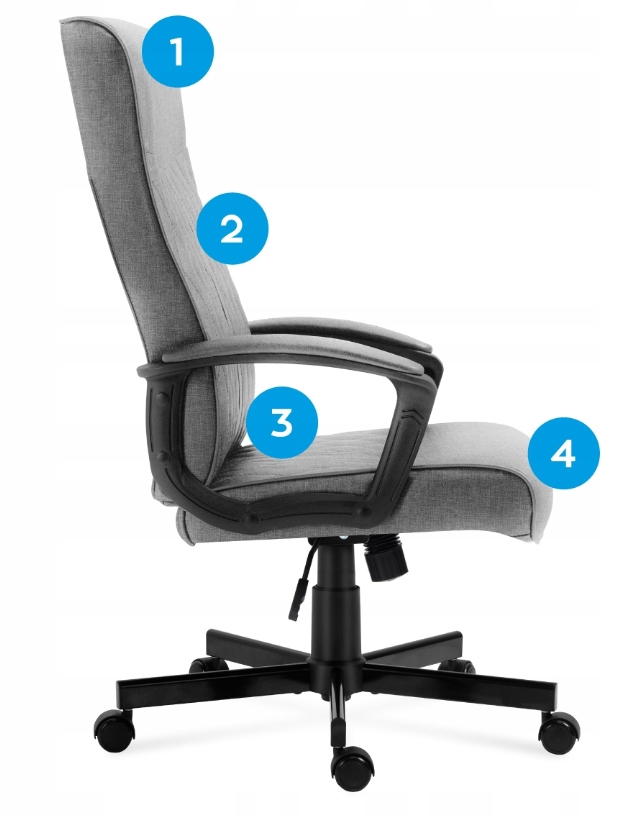 Fotel Biurowy Obrotowy Krzesło Mark Adler 3.2