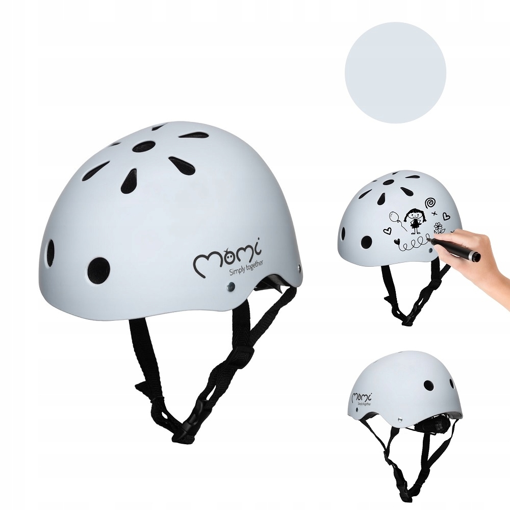 Kask Dziecięcy Ochronny Rower Hulajnoga 47-58 Momi