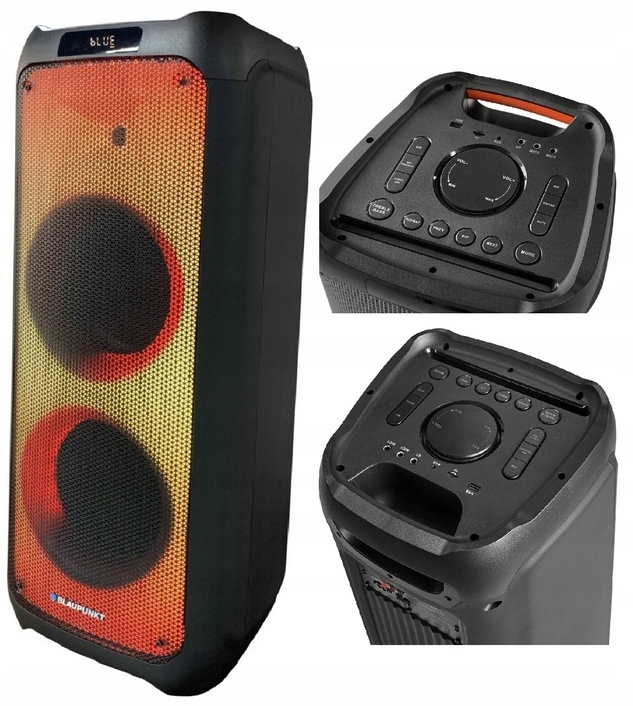 Kolumna Aktywna Pb10Db Blaupunkt Karaoke Bluetooth