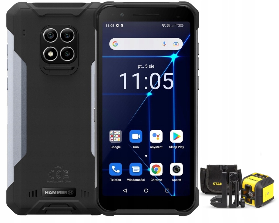 Smartfon Myphone Hammer Construction 6/128Gb Esim