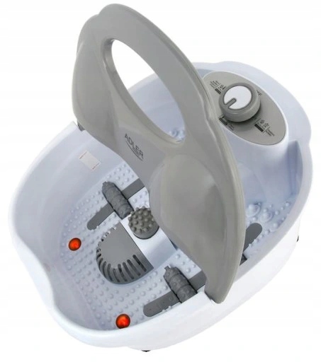 Masażer Do Stóp Wodny Hydromasażer Podgrzewanie Timer 4Rolki Wałki Masujące