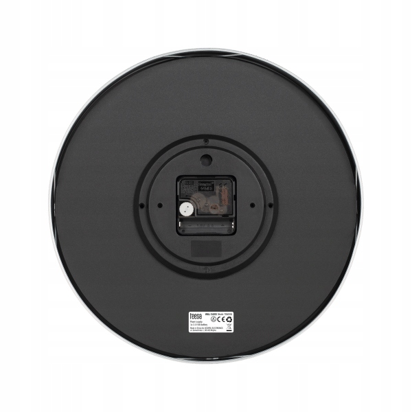 Zegar Ścienny Teesa Silver Srebrny 30Cm + Bateria