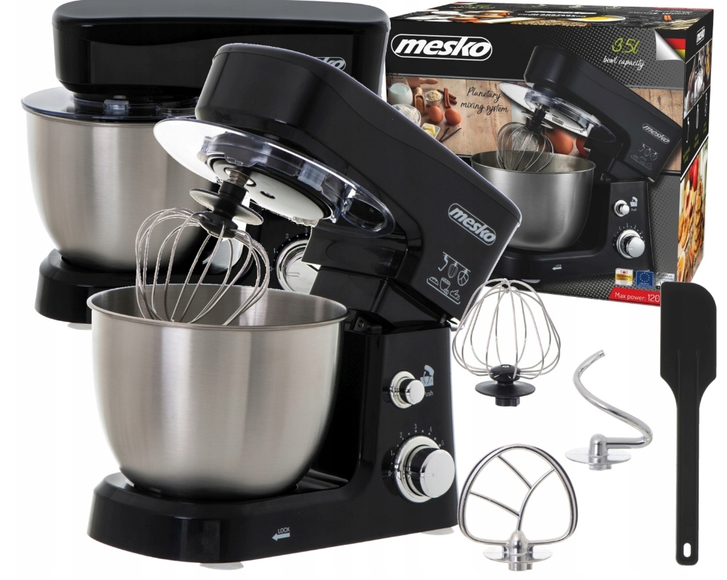Robot Planetarny Kuchenny Mikser Mesko 1200W