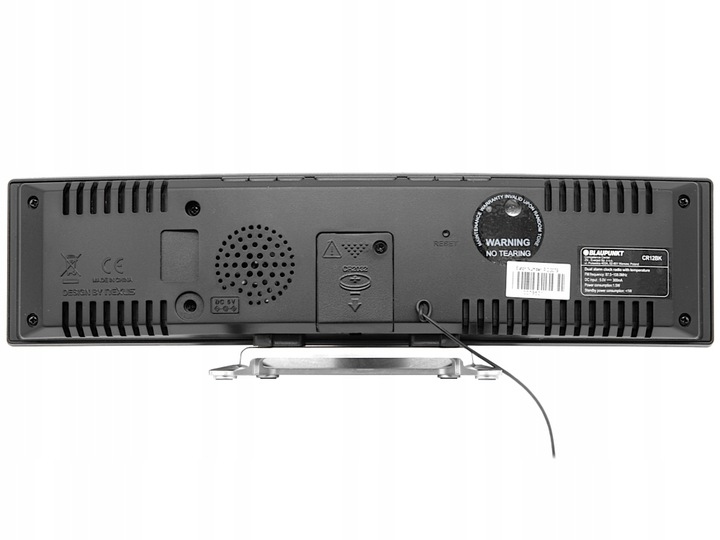 Radio Budzik Blaupunkt Fm Zegar Termometr Zew/Wew