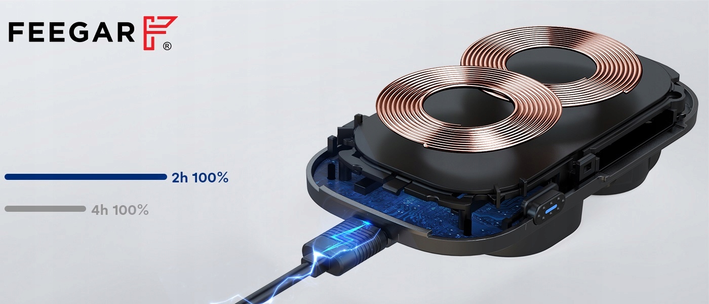 Uchwyt Samochodowy Na Telefon Feegar Qh400 Ładowarka Indukcja Szyba Kokpit