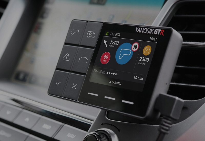 Yanosik Gtr Antyradar + Abonament +Etoll