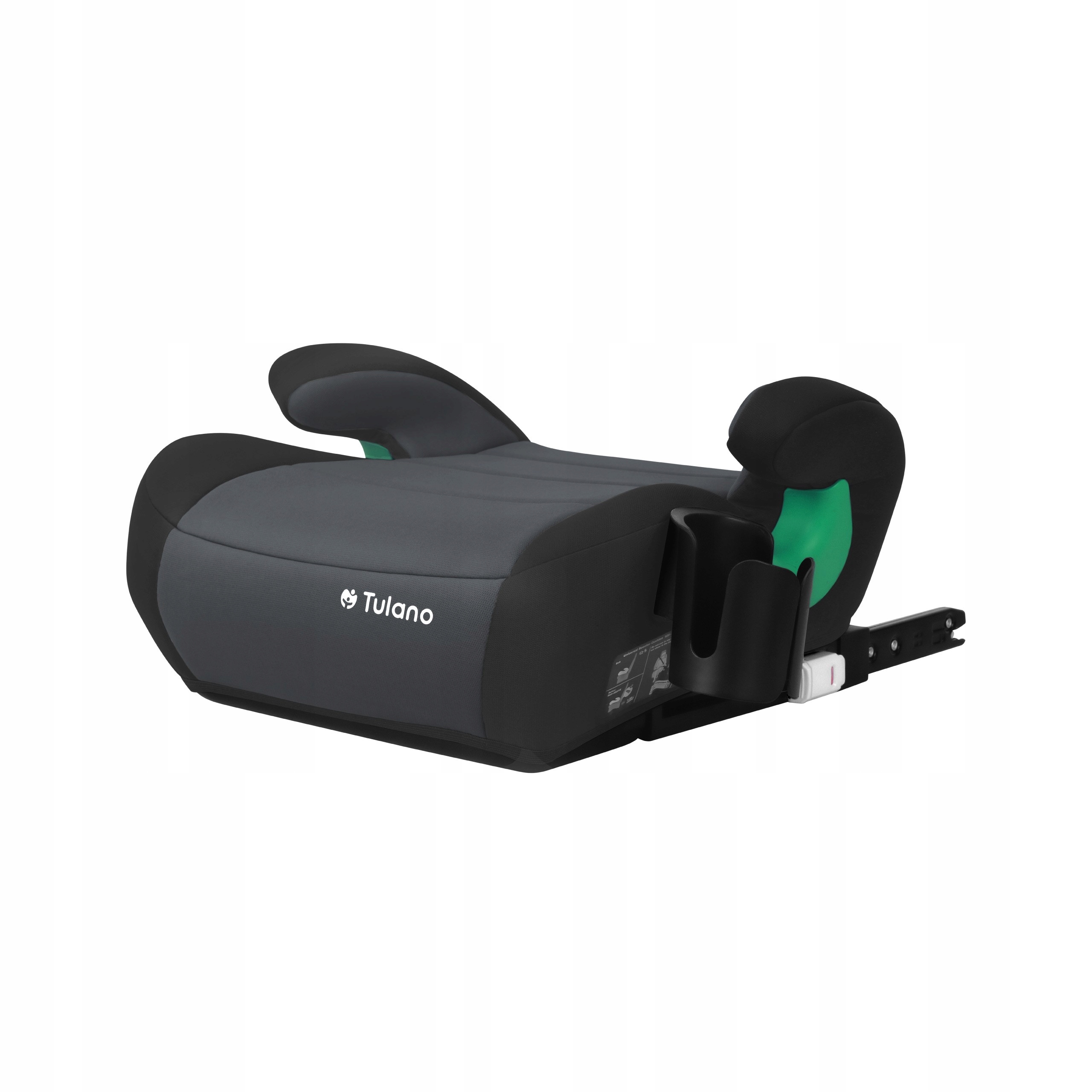 Fotelik Samochodowy Podstawka Tulano Cabby 35 Graphite Isofix 125-150Cm