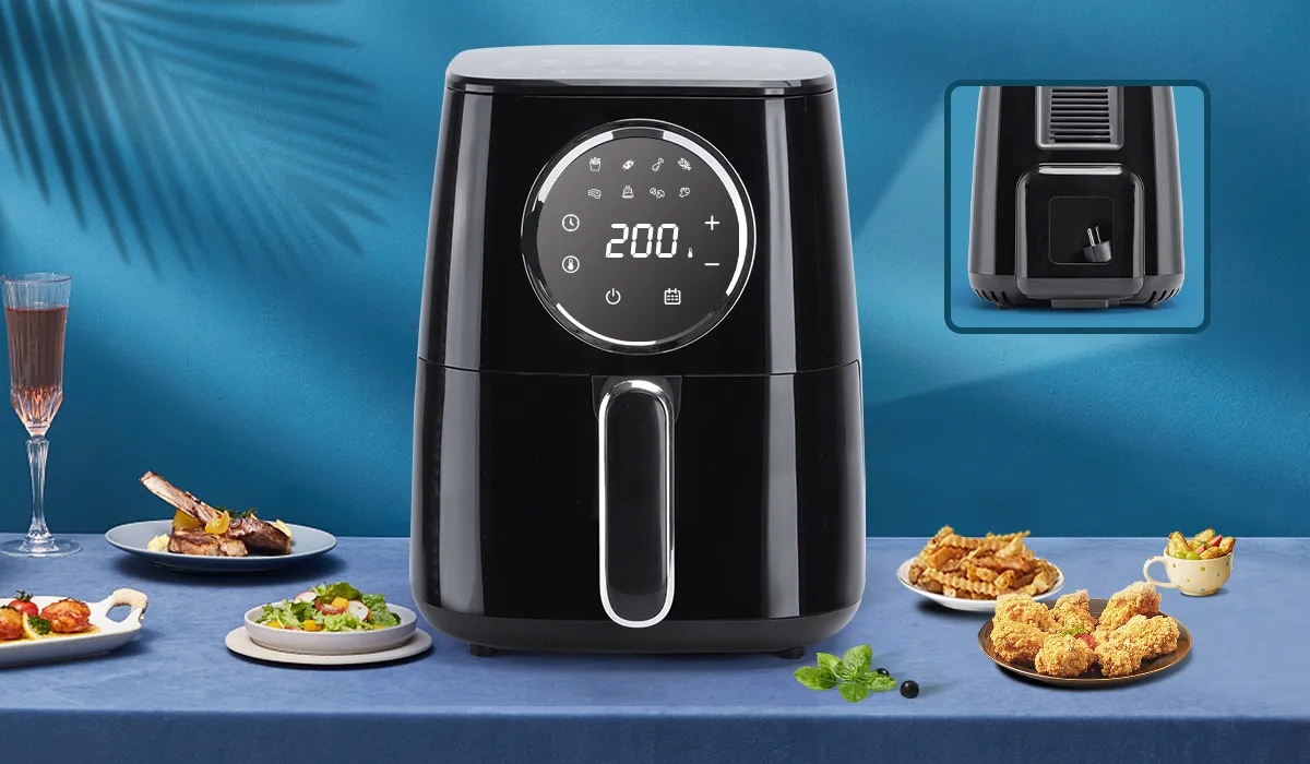 Frytkownica Beztłuszczowa Air Fryer 4.2L Moc 1400W Okno Podglądowe