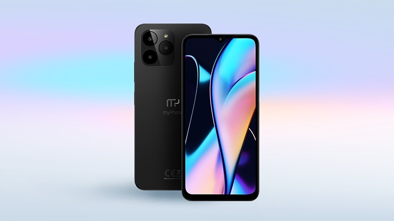 Myphone N23 Elegancki Smartfon + Etui 5000 Mah 6.51 Hd+ 128Gb 50 Mpx