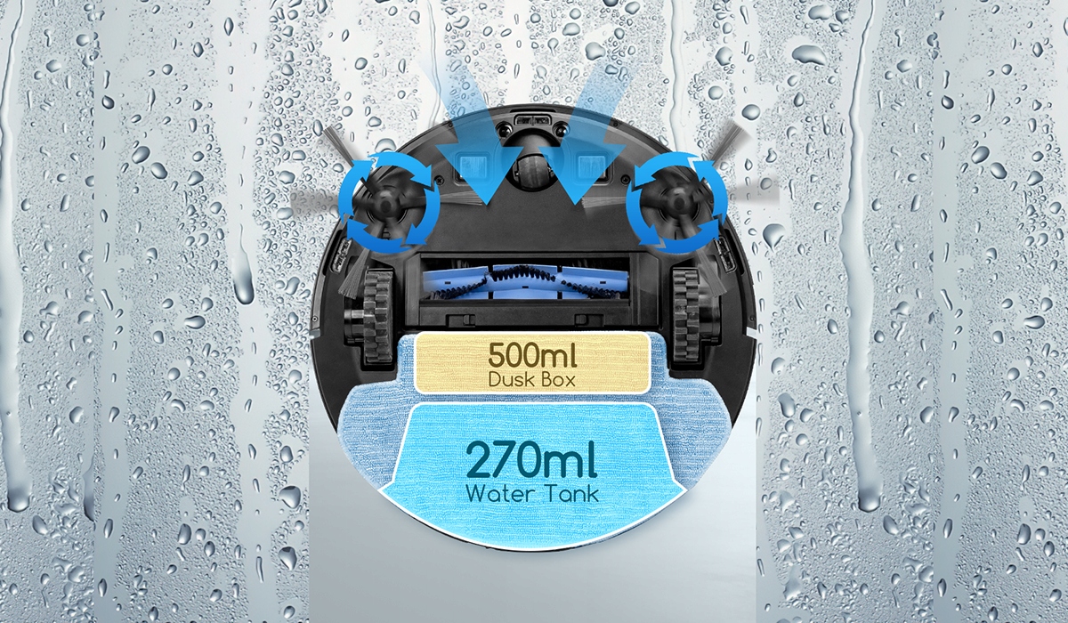 Inteligentny Robot Sprzątający Aigostar Z Laserem