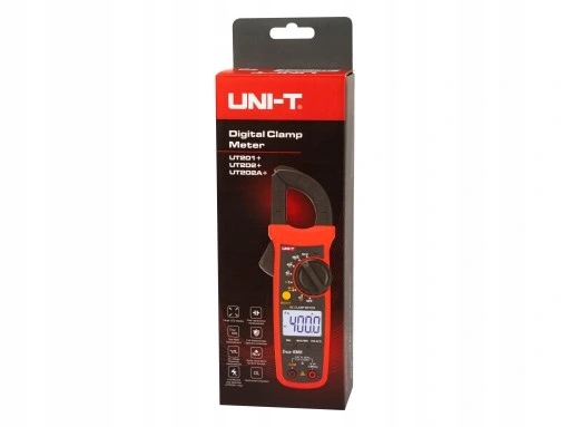 Multimetr Miernik Prądu Cęgowy Lcd Zestaw Ut202A+