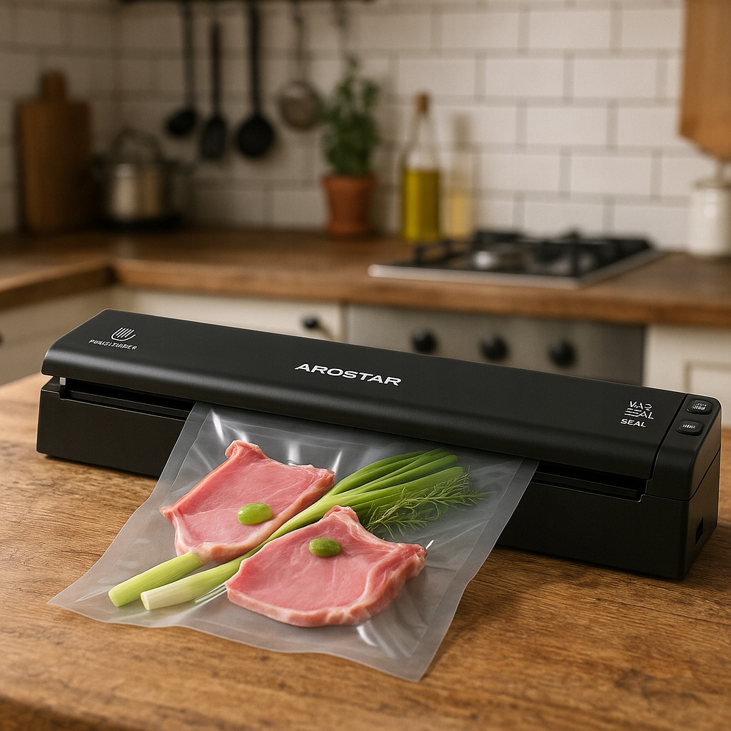 Zgrzewarka Próżniowa Żywności Pakowarka Aigostar Hudson 110W + Woreczki