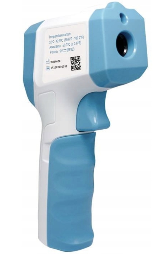 Lekarski Termometr Bezdotykowy Na Podczerwień Lcd