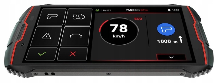 Yanosik Gtm Dotykowy Ekran Z Abonamentem 12Msc