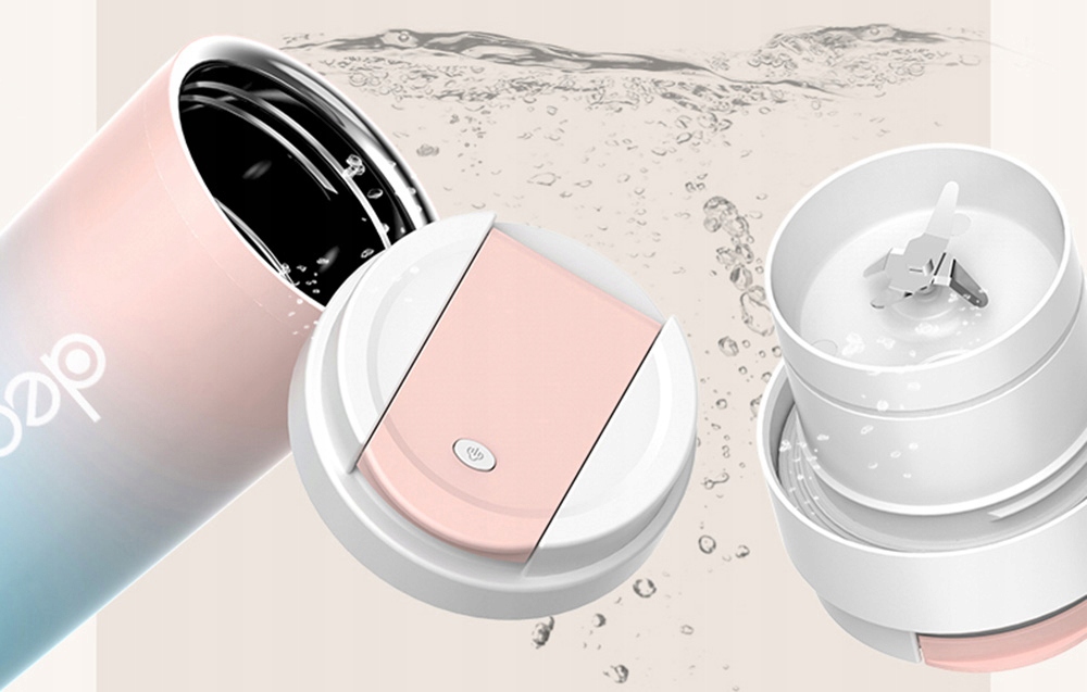 Blender Bezprzewodowy Deerma Dem-Nu90 Chłodzenie Izolacja Kubek Akcesoria