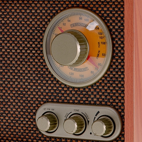 Radio Kuchenne Retro Bluetooth Fm/Am Regul. Tonów