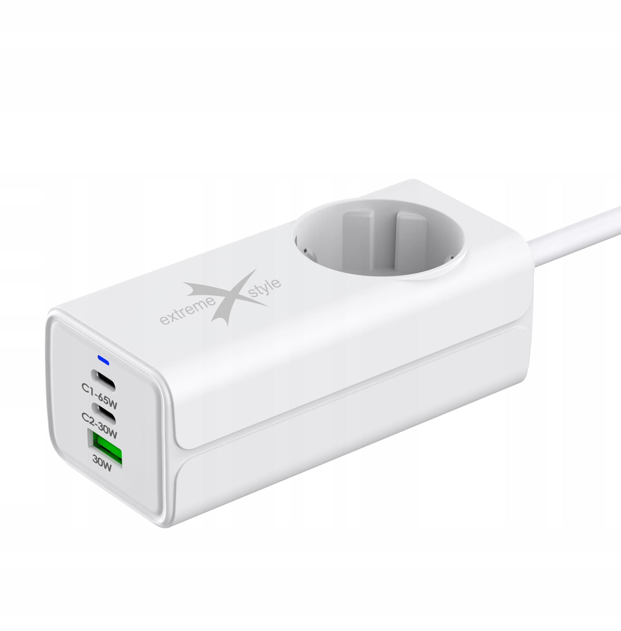Ładowarka Sieciowa Gan Evo 65W 2 Xusb-C+Usb+230V