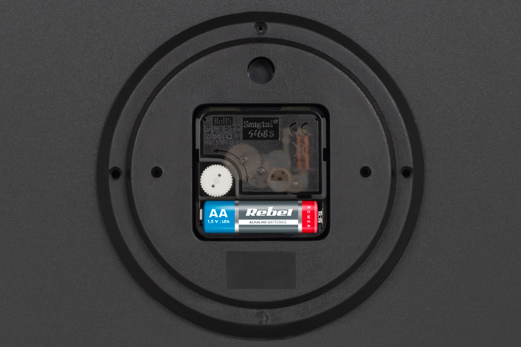 Zegar Ścienny Teesa Silver Srebrny 30Cm + Bateria