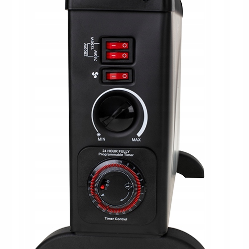 Grzejnik Elektryczny 2000W Konwektor Turbo Timer