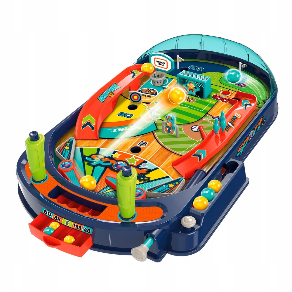 Gra Stołowa Zręcznościowa Dla Dzieci Mini Flipper Rebel Zab0127