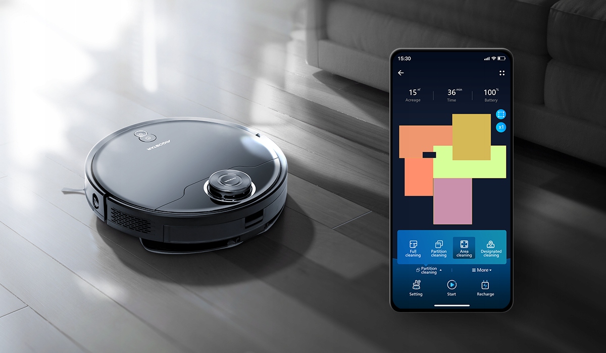 Inteligentny Robot Sprzątający Aigostar Z Laserem