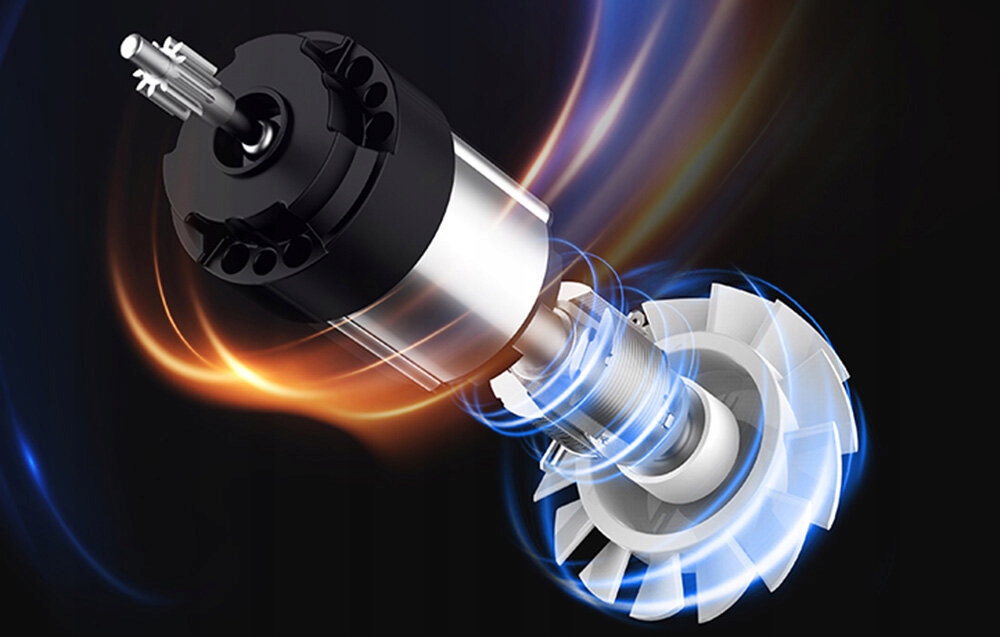 Suszarka Do Włosów Z Jonizacją Deerma Dem-Cf50W Z Wieszakiem Magnetycznym