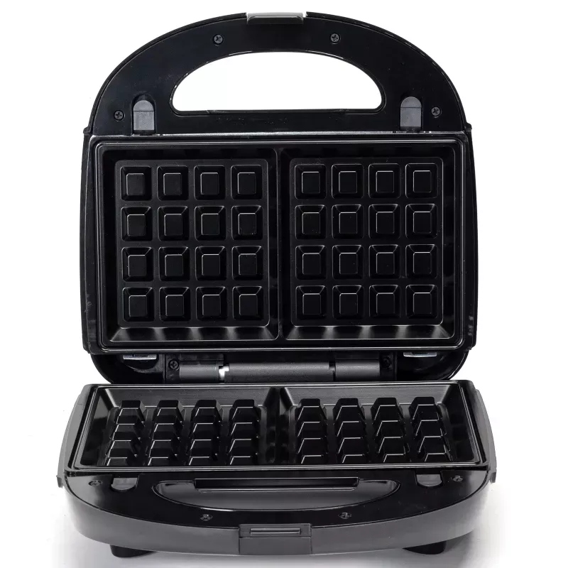 Opiekacz Do Kanapek Gofrów Gofrownica Aigostar Anthony 800W 6X Wkłady