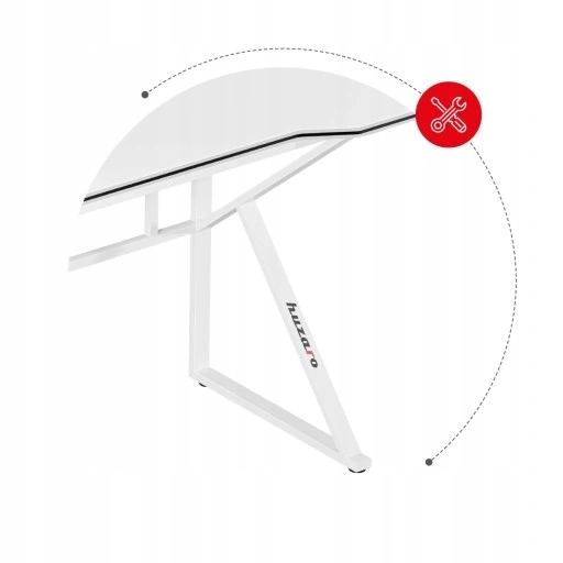 Biurko Gamingowe Komputerowe Dla Gracza Huzaro