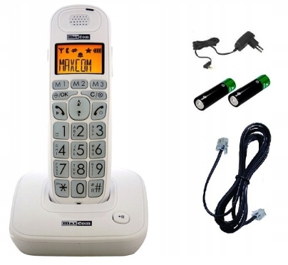 Maxcom Mc6800 - Bezprzewodowy Telefon Stacjonarny