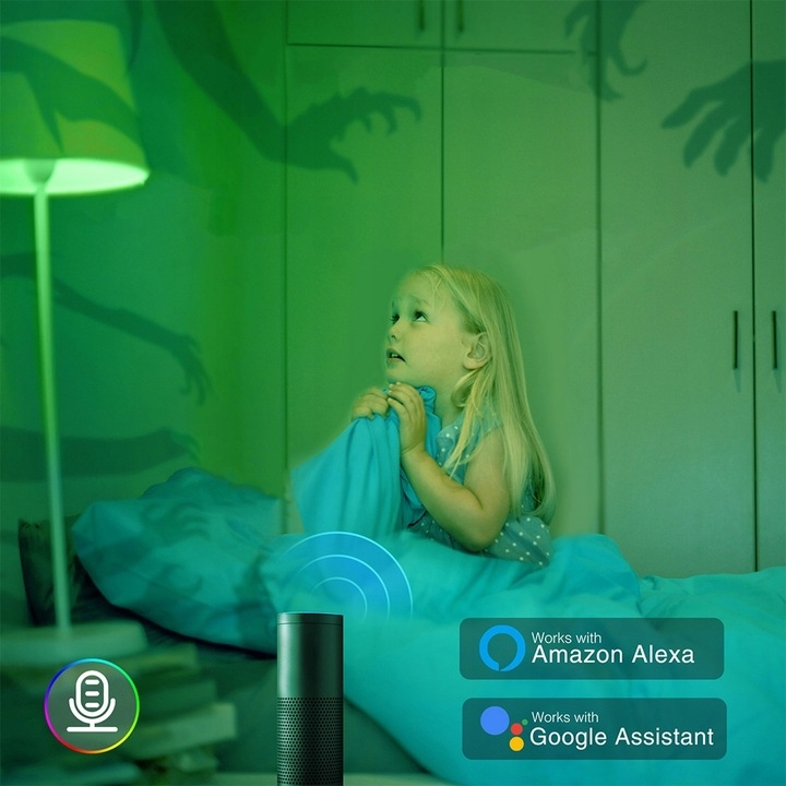 Gosund Inteligentna Żarówka Led Rgb Wifi Wb4 E27