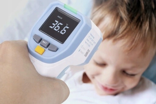 Lekarski Termometr Bezdotykowy Na Podczerwień Lcd